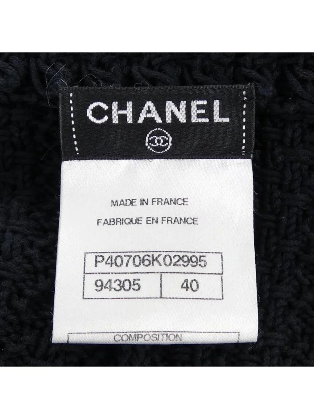 Chanel Jacket Black
